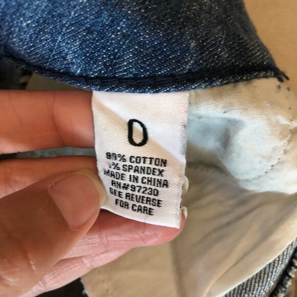 Almost Famous Jean Short 0 NWOT - Picture 3 of 4